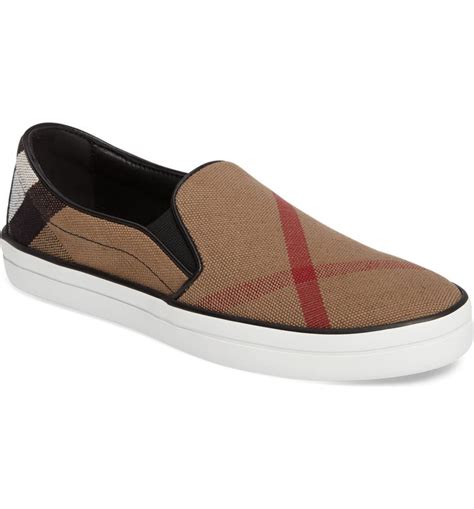 burberry sneakers ladies|burberry slip on flat sneakers.